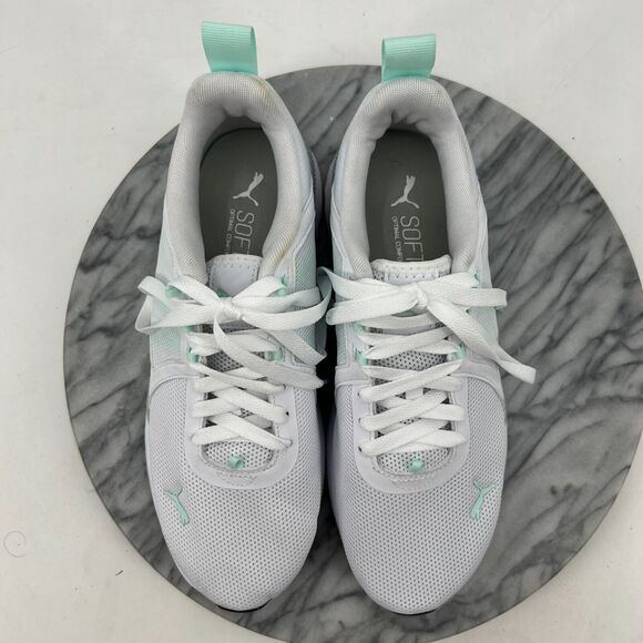 Puma Running Shoes Womens 8.5 White Next Cage Lace Up Athletic Lifestyle 368892 - Picture 9 of 12